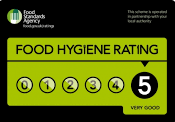 Food Hygiene rating 5